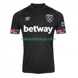 Camisola West Ham United Homem Equipamento Segundo 2022-2023 Manga Curta